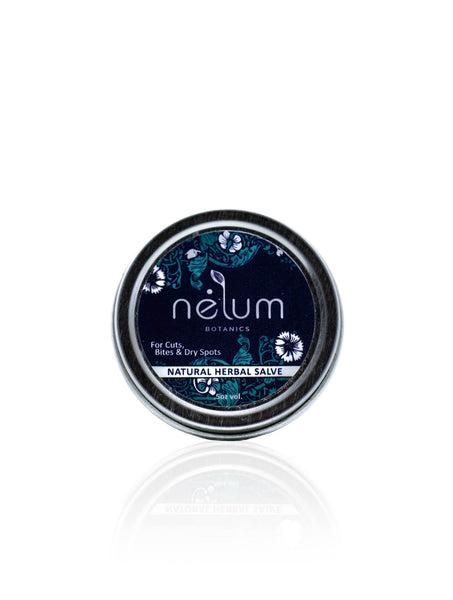 Natural Herbal Salve for Cuts, Bits and Dry Patches - Nelum Botanics